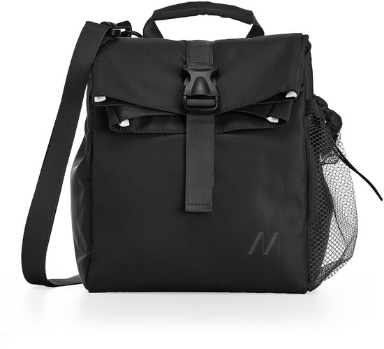 Muitomas Koeltas 8 Liter - Thermische isolatie - Eén centraal compartiment - Zijvak voor fles - Verstelbare schouderriem - Zwart van Merkloos