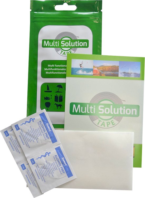 Multi Solution Tape 28x7,6cm, super reparatietape voor allerlei stoffen en kunststoffen zoals (HD)PE, PP, nylon, Hypalon en Gore-tex van FiberFix