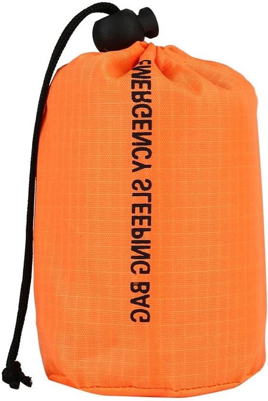 Multifunctionele Nooddeken voor Buiten, Waterdichte Thermische Slaapzak voor Noodsituaties en Survivalactiviteiten