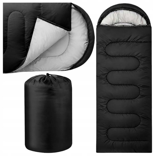 Mummie Slaapzak 2-in-1 210x75cm - Warm, met Capuchon & Hoes