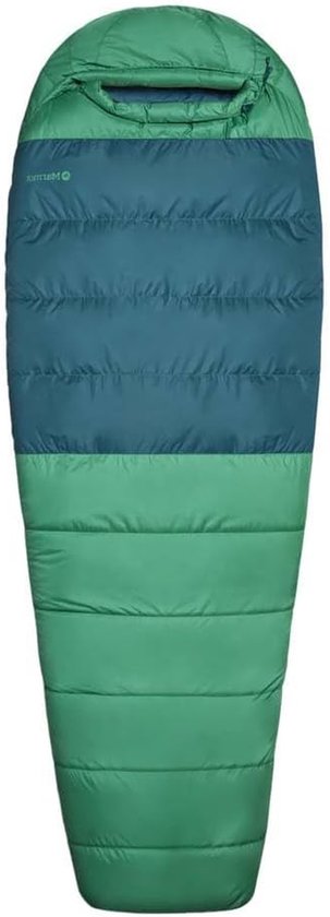 Mummie Slaapzak - Kampeerslaapzak Outdoor Slaapzak - Kamperen en Trekking - Waterafstotend Dons - 198 cm - Groen
