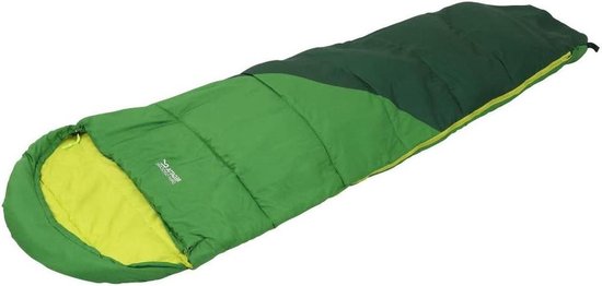 Mummie Slaapzak - Outdoor Slaapzak - Kamperen en Hiken - Uitstekende Warmte - Single Formaat - Groen