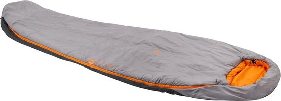 Mummie Slaapzak - Outdoor Slaapzak - Kamperen en wandelen - Synthetisch materiaal - 175L - Grijs/Oranje