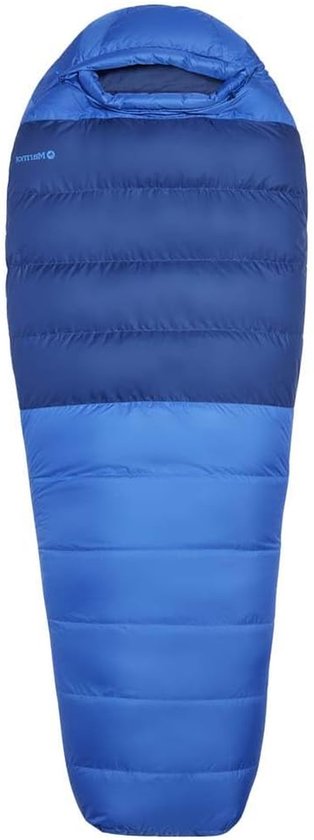 Mummie Slaapzak - Outdoor Slaapzak - Kamperen Trekking - Waterafstotend Dons - 183 cm - Blauw