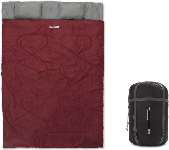 Mummieslaapzak 230 x 80 cm - Outdoor Slaapzak - Inclusief Tas - Ideaal voor Kamperen en Outdoor Activiteiten van Merkloos