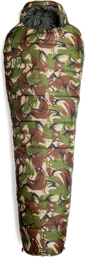 Mummieslaapzak - Kampeerzak - Buiten slapen - Geïsoleerde vezel - -10 C - Dpm Camo