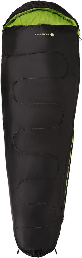 Mummieslaapzak - Outdoor slaapzak - Kamperen en trekking - Lichtgewicht 12 kg - 220 cm - Zwart