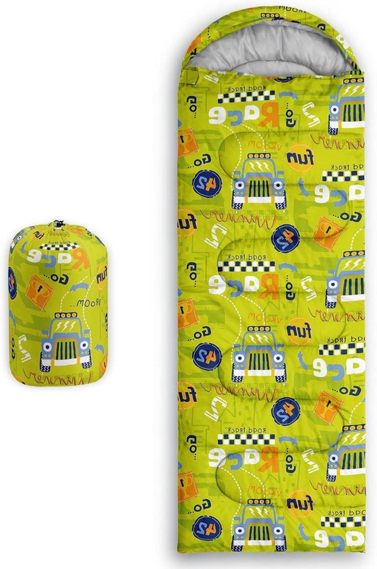 Mummieslaapzak - Outdoor Slaapzak - Koud weer - Waterdicht - 230 x 80 cm - Zwart