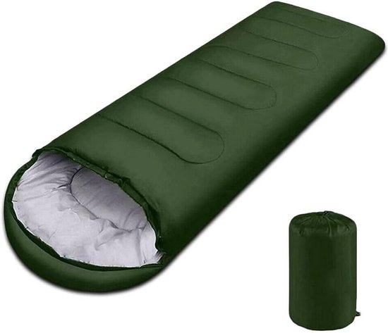 Mummieslaapzak voor Camping en Outdoor - Geschikt voor Temperaturen van 10 tot 20 Graden van Merkloos