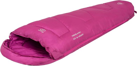 Mummy Slaapzak - Junior Slaapzak - Kamperen en outdoor - Lichtgewicht ontwerp - 170 cm lengte - Roze