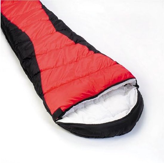 Mummy Slaapzak - Kampeerzak Outdoor - Comfortabel Slapen - Ultra Licht Gewicht - 220 x 76 cm - Groen Grijs