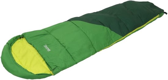 Mummy Slaapzak - Kampeerzak Outdoor - Kamperen en Hiken - Goede Warmte-retentie - Single - Groen