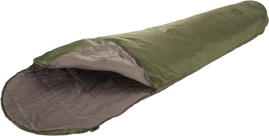 Mummy Slaapzak - Kampeerzak Outdoor - Kamperen en Reizen - Lichtgewicht en Compact - Tot 190 cm - Olijfgroen