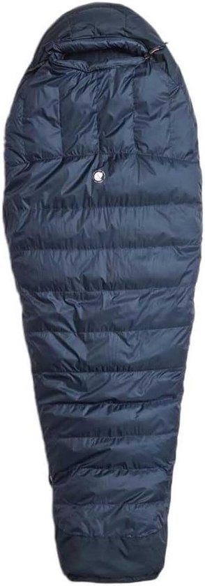 Mummy Slaapzak - Kampeerzak Synthetisch - Kamperen en Hiken - Synthetisch Vulmateriaal - One size - Marineblauw