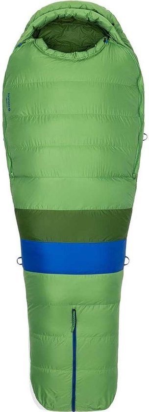 Mummy Slaapzak - Lichtgewicht Slaapzak - Buiten Kamperen - Waterafstotend Dons - 183 cm - Groen