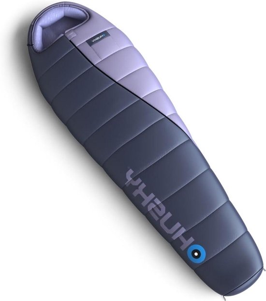 Mummy Slaapzak - Outdoor Slaapzak - Kamperen en Hiken - 3 Seizoenen Gebruik - 200 cm - Blauw Roze