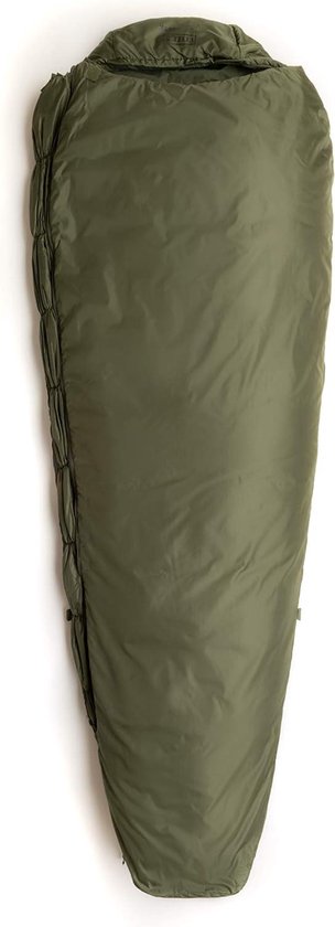 Mummy Slaapzak - Outdoor Slaapzak - Kamperen en Reizen - Verstelbare Lengte - 220 cm - Olijf