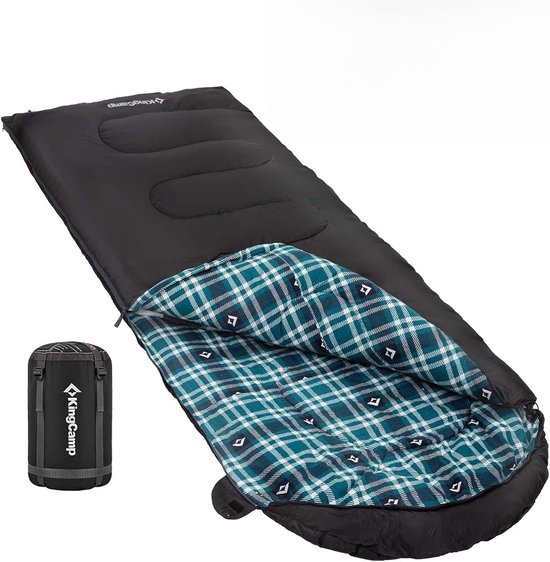 Mummy Slaapzak - Slaapzak Herfst Winter - Kamperen en Outdoor - Waterproof en Compact - Voor Volwassenen - Grijs
