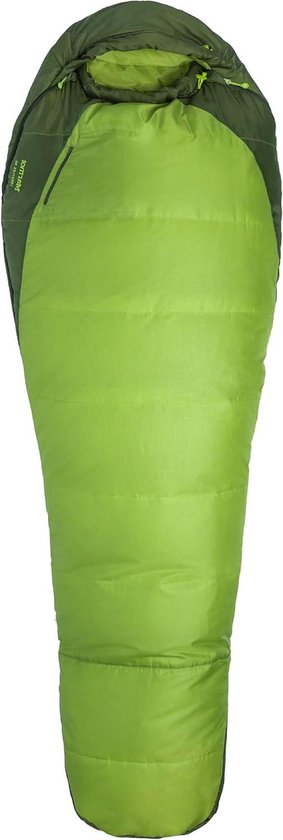 Mummy Slaapzak - Synthetische Slaapzak - Kamperen en Hiken - Spirafil High Loft Isolatie - 198 cm - Groen