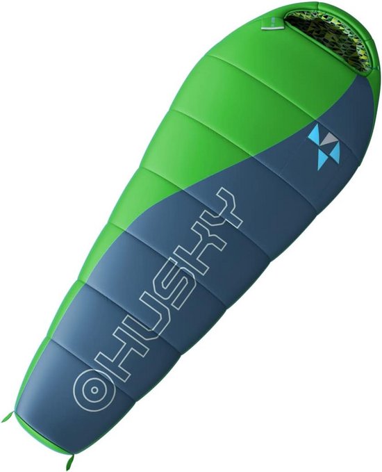 Mummy Slaapzak voor Kinderen tot -10°C - 170 cm - Blauw van Merkloos