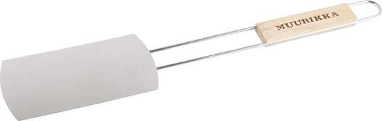 Muurikka - Spatel - Outdoor - RVS - BBQ van Merkloos