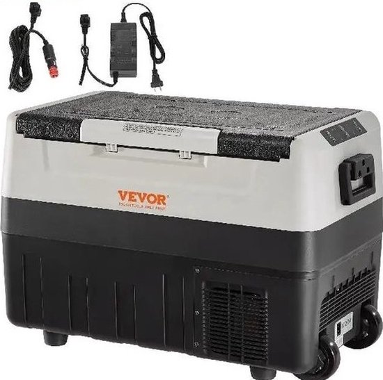 Mygroot - Auto Koelkast - Mini Koelkast - Vriezer - Draagbare - Compressor - Koelbox - Houden - Koel - Voor Camping - Reizen - 55L van Merkloos