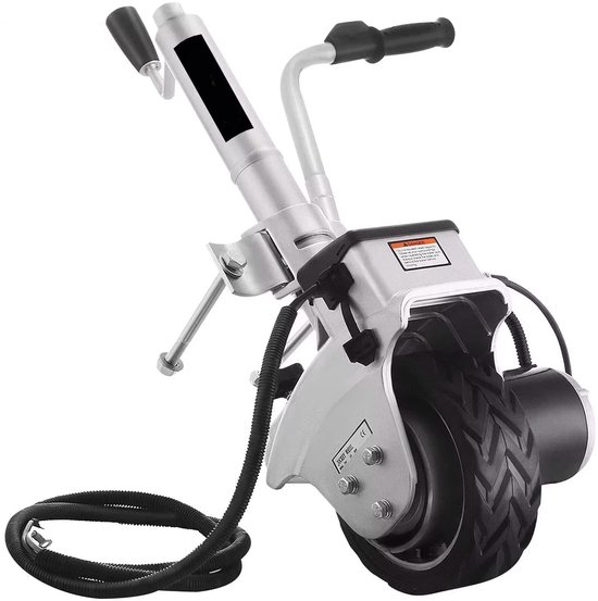 NaevaMi Neuswiel Aanhangwagen - Elektrisch Neuswiel – Gemotoriseerd Neuswiel – Caravan & Camperaccessoires - Caravan Mover - 350W 12V - 2270KG