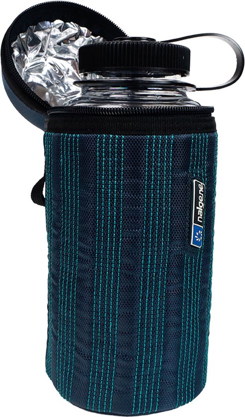 Nalgene - Bottle Clothing Wide Mouth 1 L Sleeve INSULATED Blue van Nalgene