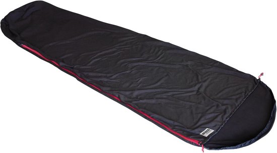 Nanuk Fleece binnenlaag, zwart, 220 x 80 x 1.5 cm