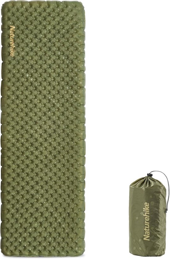Naturehike 3.5 R-Value Campingmat 4 Seizoenen Ultralicht Zelfopblazend Duurzaam Luchtbed met Opblaasbare Zak