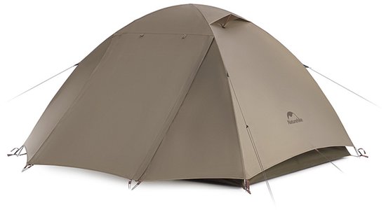Naturehike Cloud River 2-persoons backpacktent, waterdichte 2-persoons tent voor kamperen, dubbellaagse kampeertentor outdooravonturen! van Merkloos