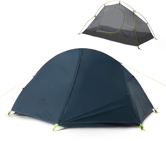 Naturehike Cloud Trek 1-Persoons ultralight bikepacking tent – Waterdicht 4000 mm – Vrijstaand – 1,7 kg van Naturehike