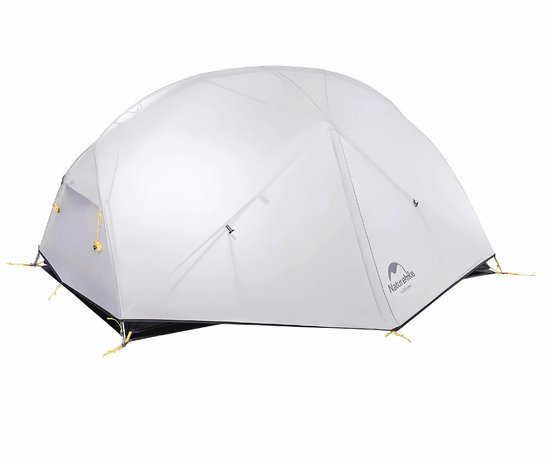 Naturehike Mongar 2 tent - lichtgewicht 2-persoons koepeltent - inclusief grondzeil van Merkloos