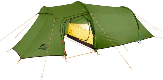 Naturehike® Opalus 3 - 3 persoons tent - Lichtgewicht tent - Incl. grondzeil - 20D 4000MM - Outdoor - Waterdicht - 4-seizoenen - Hiking & Wandelen - Kampeertent - koepeltent - Trekkerstent van Naturehike