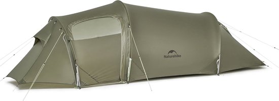 Naturehike® Opalus UL 2 – 2-persoons ultralichtgewicht tent met voortent – 15D 1500MM – 4-seizoenen koepeltent – Waterdichte trekkerstent & backpack tent – Olijfgroen van Naturehike