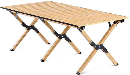 Naturehike Rollable Campingtafel - Lichtgewicht & Duurzaam - 115 × 60 cm - Aluminium van Naturehike