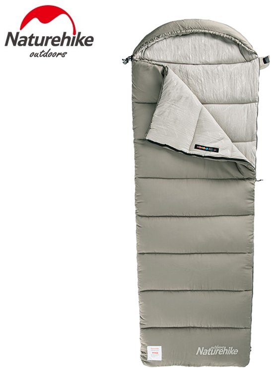 Naturehike® Slaapzak Katoen - 6 tot 1 graden - Slaapzakken volwassenen - 220x80cm - 4 seizoenen slaapzak lente, zomer, herfst & winter - Lichtgewicht & waterdicht van Merkloos