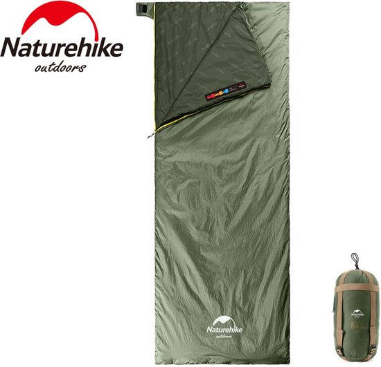 Naturehike® Slaapzak - Lichtgewicht - 190x75cm - Compact - Waterdicht - 3 Seizoenen slaapzak lente, zomer & herfst - Outdoor - Slaapzakken volwassen & kinderen van Naturehike