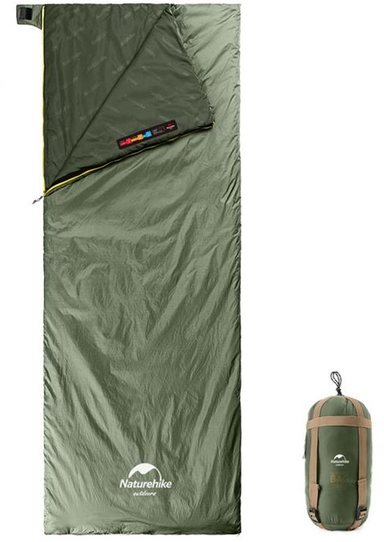 Naturehike® Slaapzak - Lichtgewicht - 205x85cm - Compact - Waterdicht - 3 Seizoenen slaapzak lente, zomer & herfst - Outdoor - Slaapzakken volwassen & kinderen van Naturehike