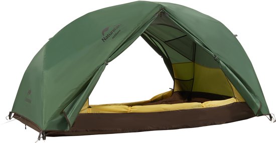 Naturehike Star River - 2 persoons tent - Ultra Lichtgewicht tent - Incl. grondzeil - 210T 3000MM - Waterdicht - Hiking, wandelen & bikepacken - Kampeertent - koepeltent - Trekkerstent van Merkloos