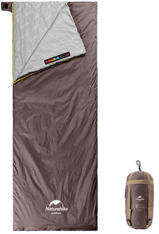 Naturehike Ultra Light Slaapzak LW180 XL – Zomer – 760 g – Compact & Koppelbaar – +15°C van Naturehike