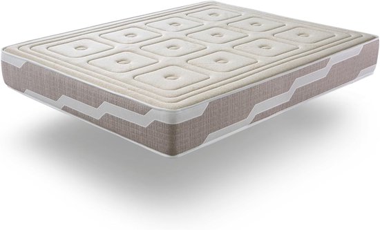 Natuurlijk Matras - Huis & Keuken - Slaap Comfort - Spierontspanning - 160x200cm - Beige van Merkloos