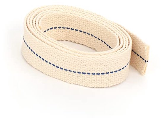 Natuurlijke katoenen lampenlont 50cm - 100% katoenen lont voor olielampen en lantaarns