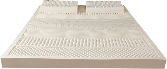 Natuurlijke Latex Matras - Zacht Slaapoppervlak - Ontspannen Slapen - Ademende Structuur - 75 cm dik - N.v.t.