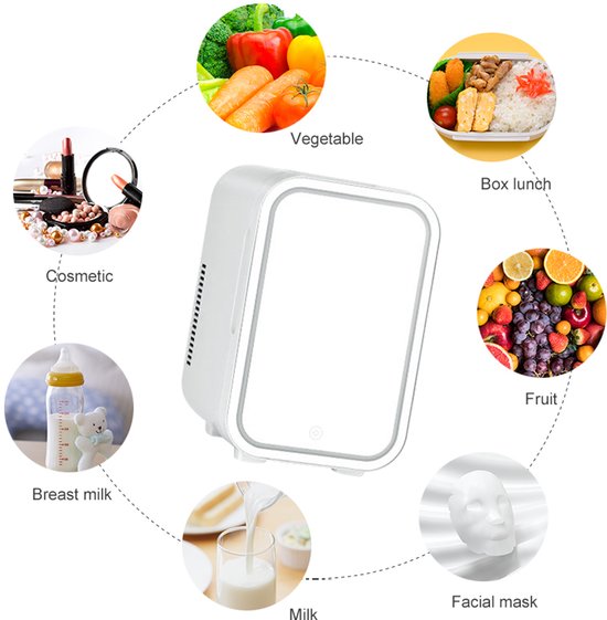 NAVOBIZ - Mini koelkast - Tafelkoelkast - Frigo - Camping van Merkloos