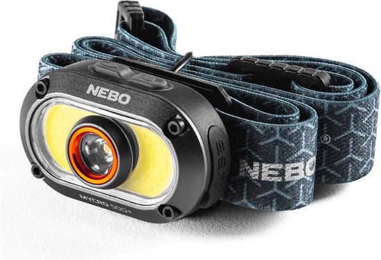 Nebo Mycro 500+ hoofdlamp - usb oplaadbaar - 500 lumen van Merkloos