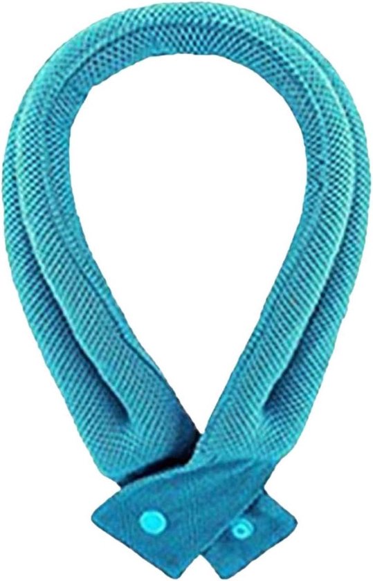 Nek Verkoeler - Verkoelende Sjaal - Warm Weer - Absorberende Materialen - 5x65 cm - Blauw