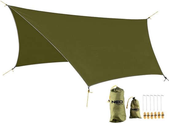 Neo-Tools Zeildoek/Tarp Waterdicht 360x290cm van Neo