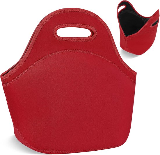 Neopreen Isolerende Lunch Bag voor Vrouwen en Mannen, Opvouwbaar en van Neo