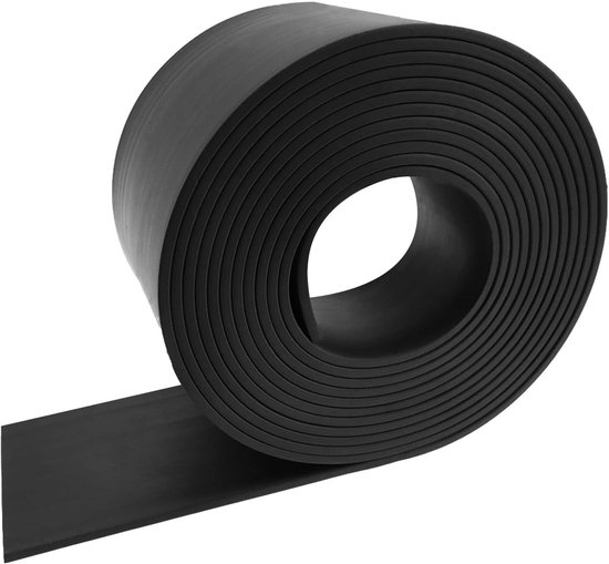 Neopreen Rubber Rol voor Geluidsisolatie, Antislip Mat, Anti-Vibratie en Seals - 50 mm x 3 mm x 6 m